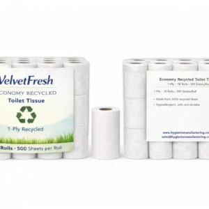 VelvetFresh 1 Ply Recyled 18 Rolls