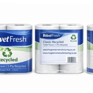 VelvetFresh 2 Ply Recycled 4 Rolls