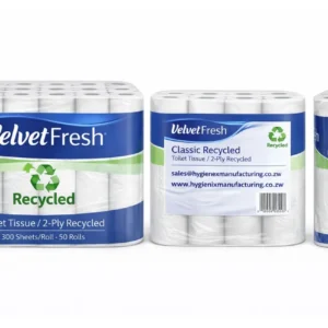 VelvetFresh 2 Ply Recycled 50 Rolls