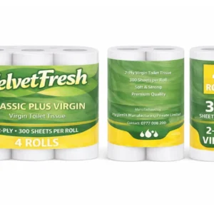 VelvetFresh 2 Ply Virgin 4 Roll