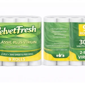 VelvetFresh 2 Ply Virgin 9 Roll